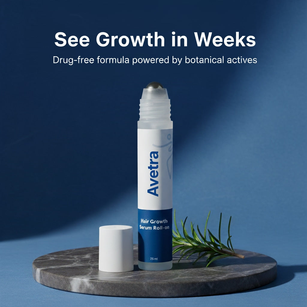 Thicker Hair. Stronger Beard.